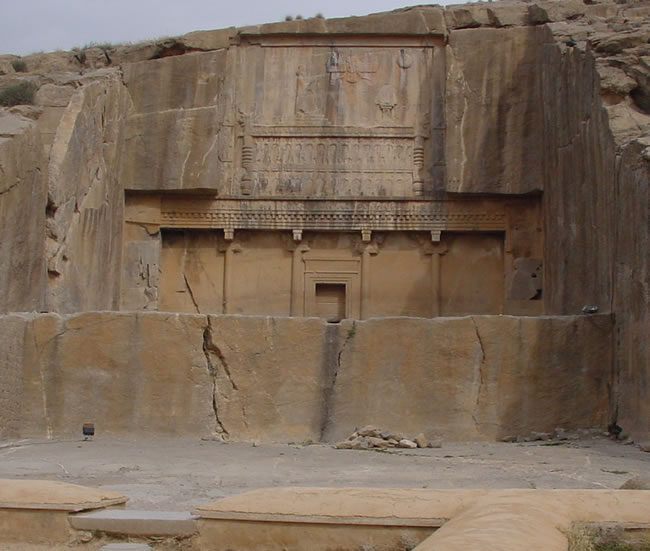 Tomb overlooking Persepolis