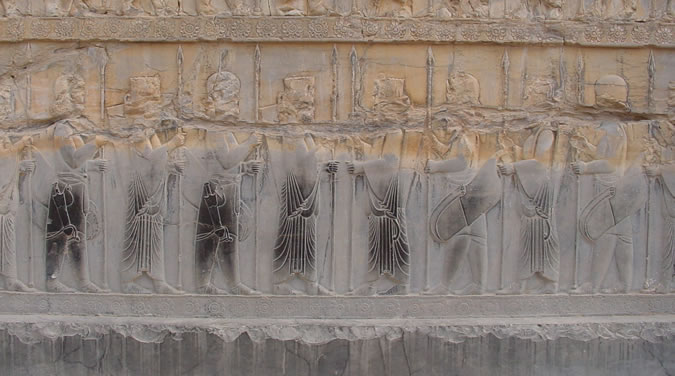 Wall carvings, Persepolis