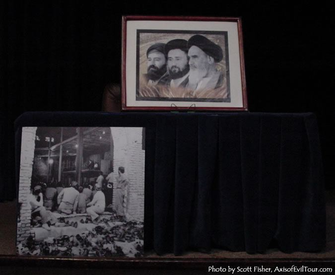 Photos from Khomeini's final home