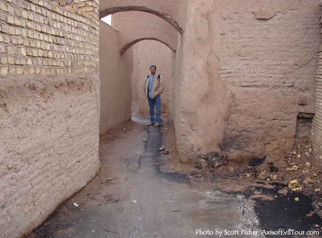 Back streets of Yazd 