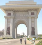 Pyongyang's Arch of Triumph