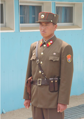 NK Soldier Close-up