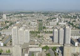 Juche Tower - view east