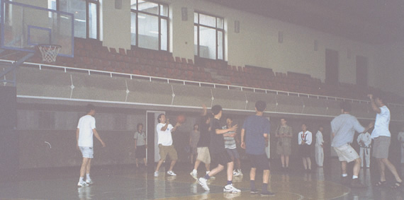 Playing Basketball in Pyongyang