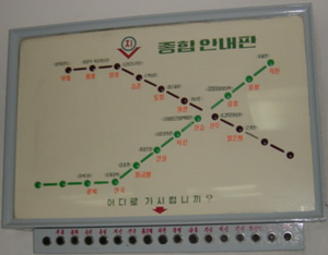 Pyongyang Subway Map